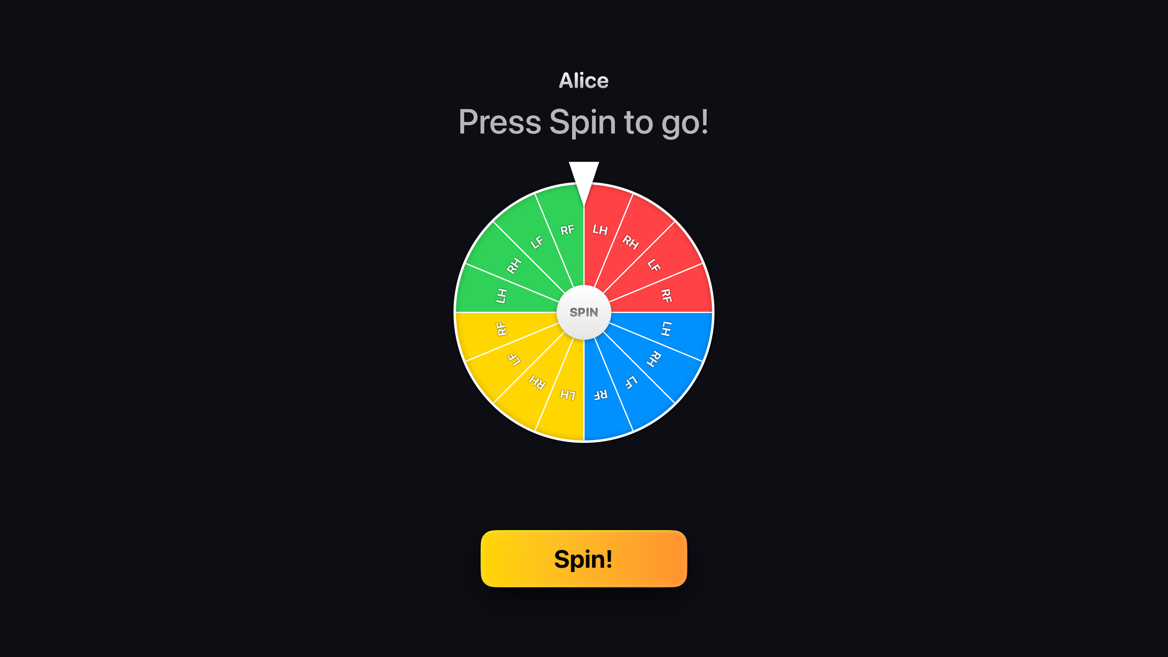 Spinner styles on Apple TV
